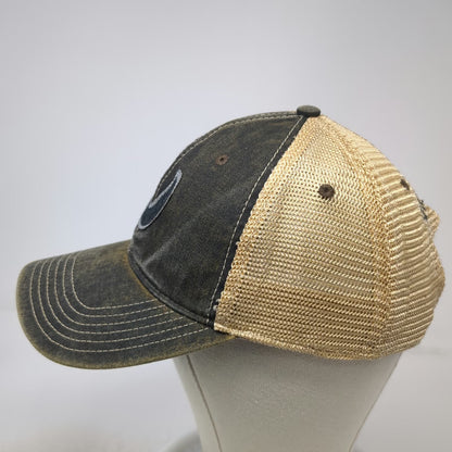 Legacy Trucker Hat Black Beige One Size Mesh Green Underbrim Guardian Snapback