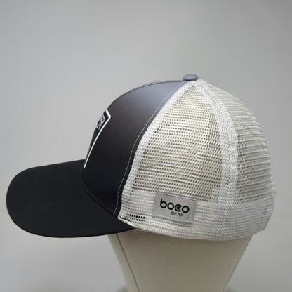 Boco Gear Skull Creek Boathouse Hilton Head Island Black Trucker Hat One Size