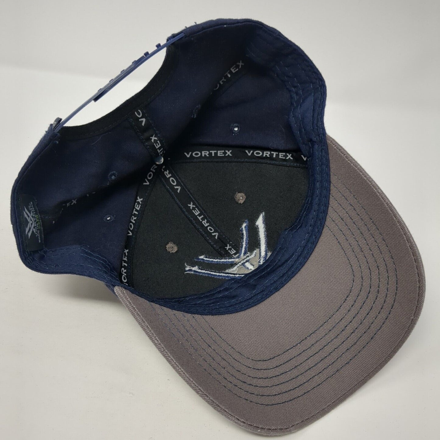 Vortex Snapback Hat Multi One Size Adjustable Embroidered Colorblock