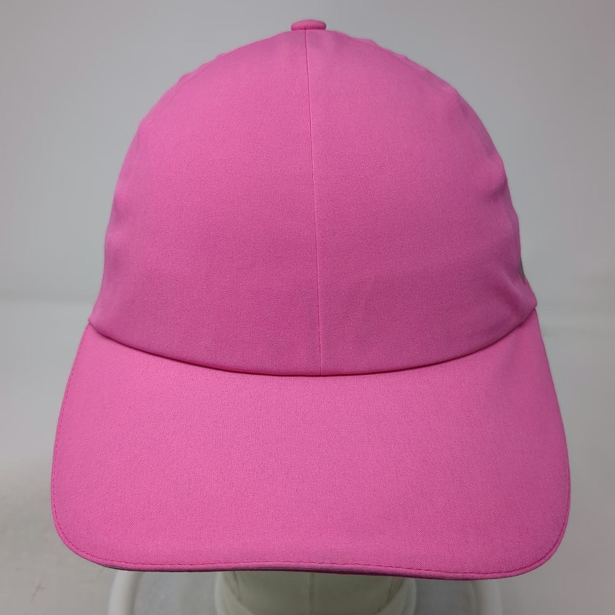 Lululemon Pink Baseball Cap One Size Reflective Trim Strapback Athletic Hat