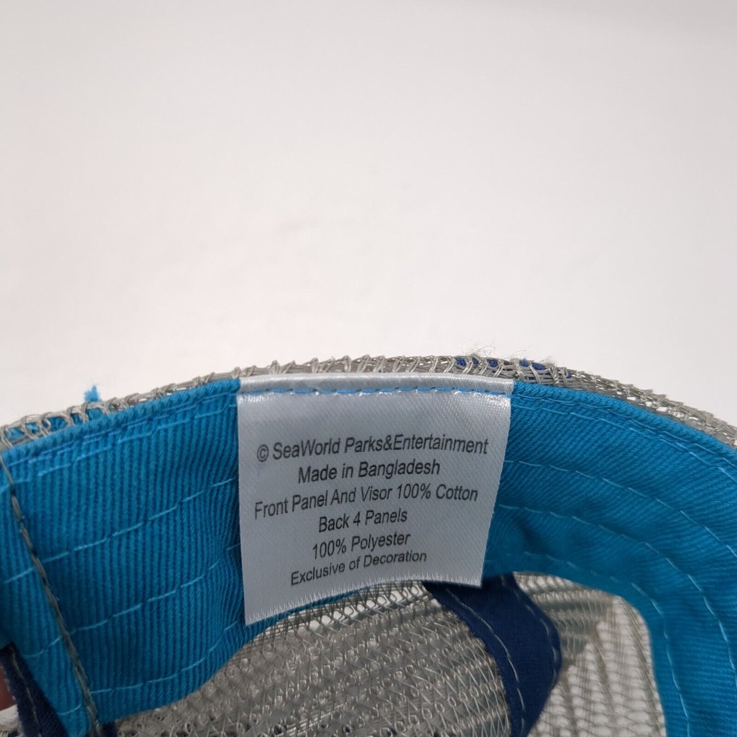 SeaWorld Authentic 1964 Snapback Trucker Hat Multicolor OS Adjustable Mesh Back