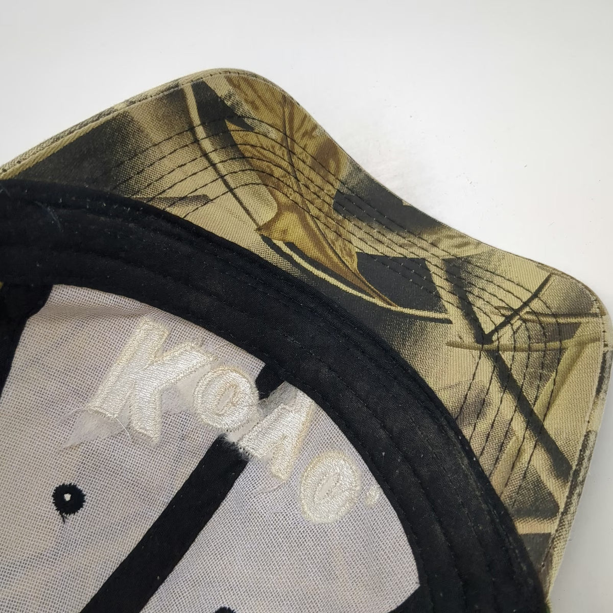 Koyo Hunting Camo Baseball Cap Beige One Size Embroidered Strapback Hat