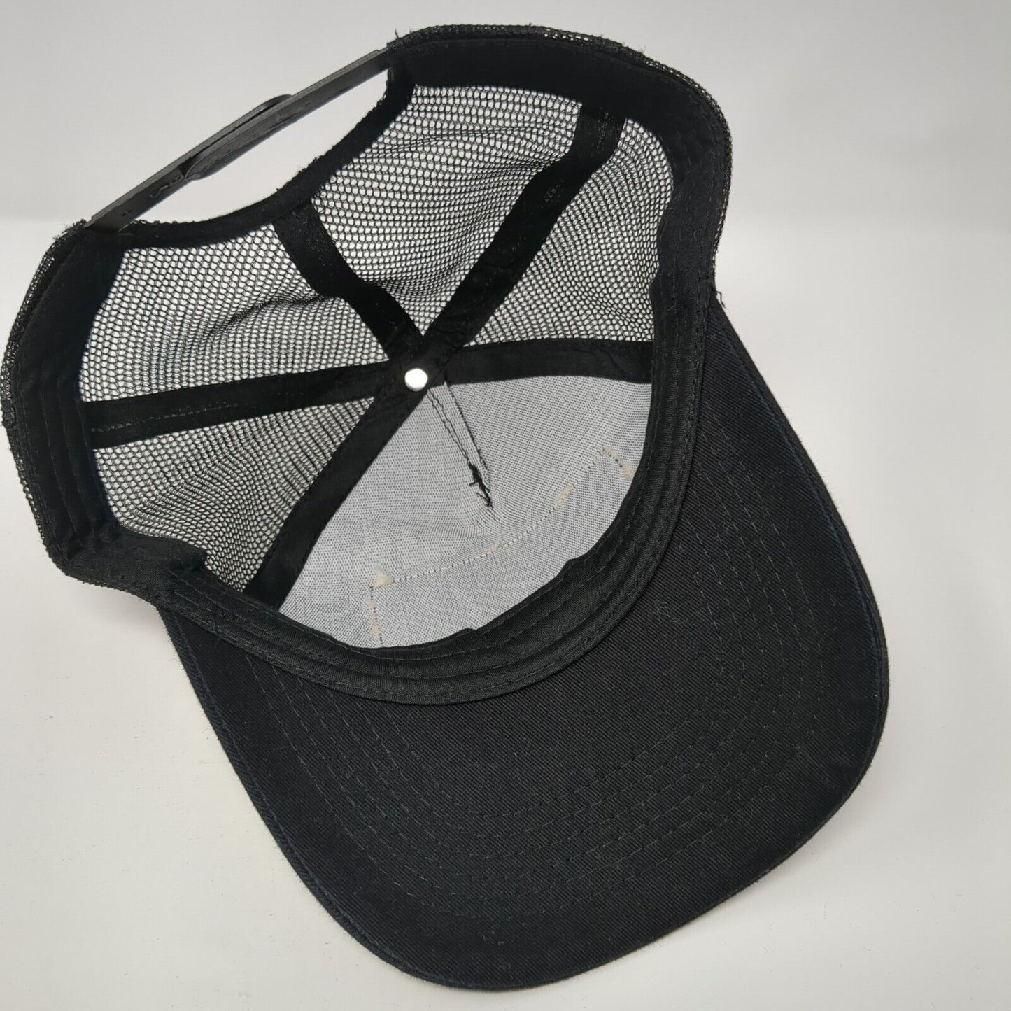 Volt Cyclewear Snapback Mesh Back Trucker Hat Black One Size Adjustable