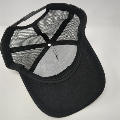 Volt Cyclewear Snapback Mesh Back Trucker Hat Black One Size Adjustable