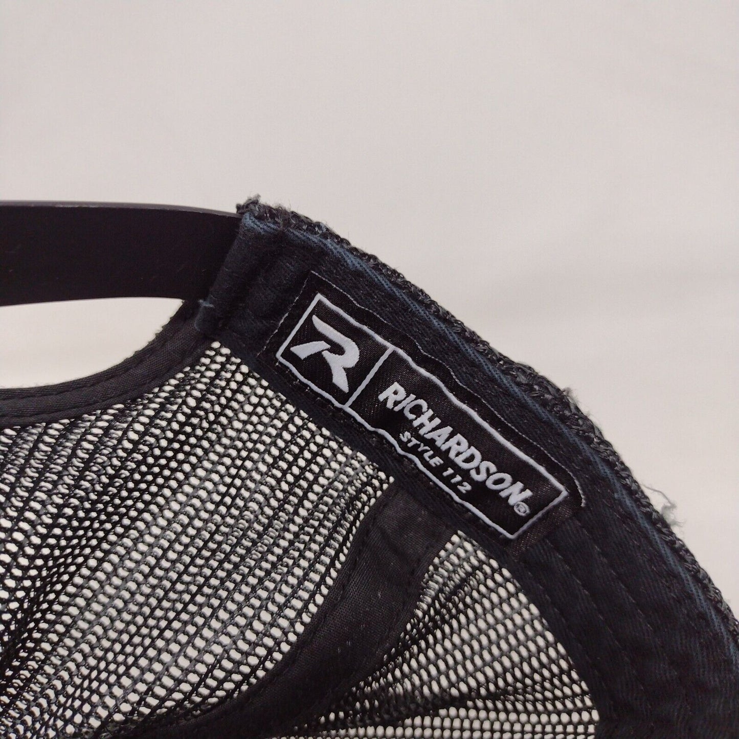 Richardson Snapback Mesh Back Trucker Hat Multi One Size Colorblock