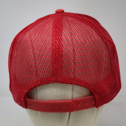 Seattle 90 Goodwill Games Red Trucker Hat Snapback Uniting Worlds Best Vintage