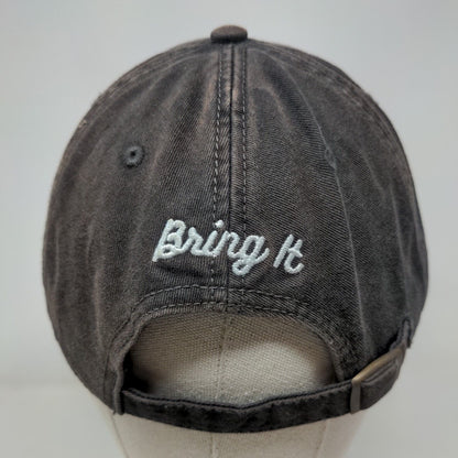 Game Day Bring It Slideback Hat Blue OSFM Adjustable Embroidered State Of Mine