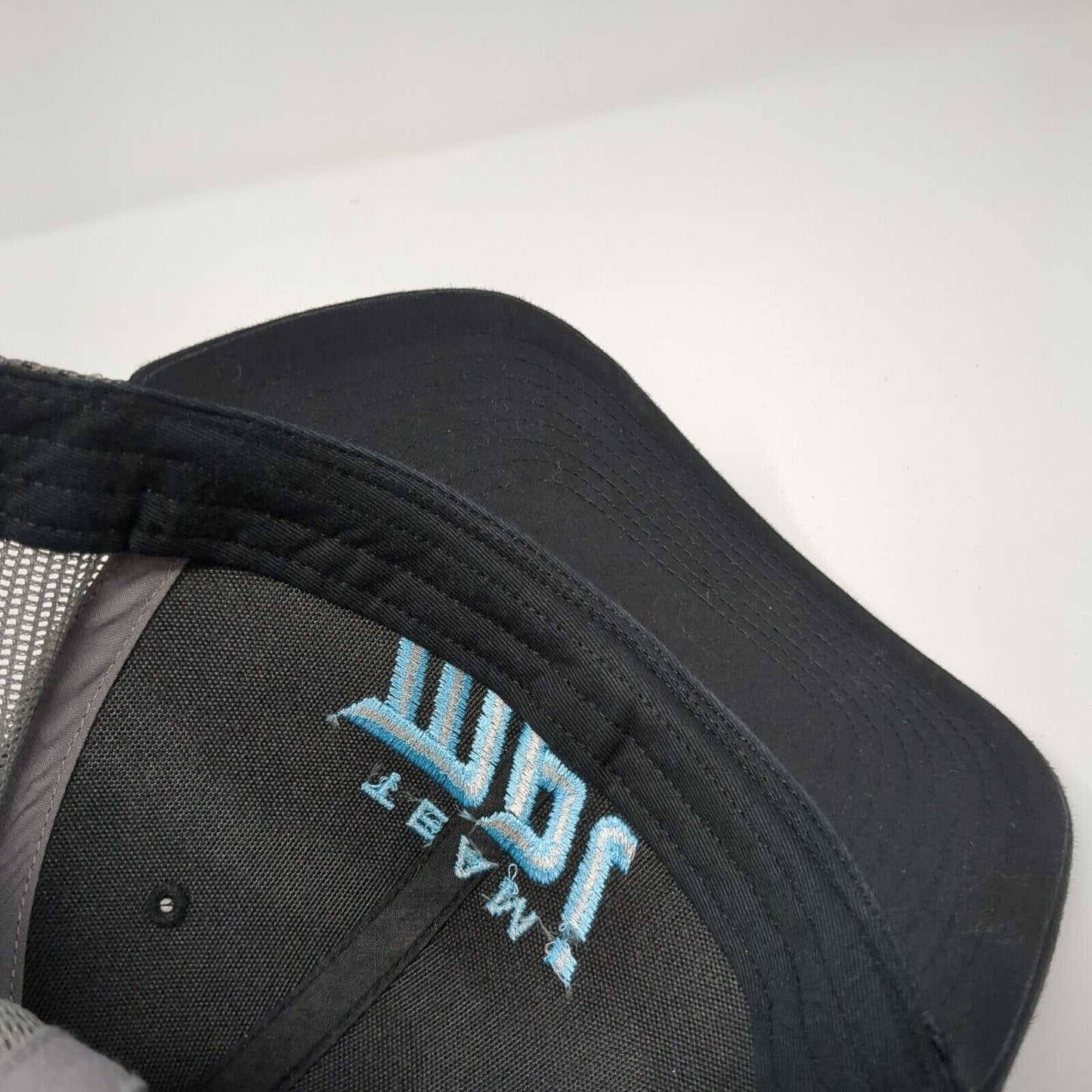 Team MPI Snapback Trucker Hat Black One Size Mesh Back Richardson