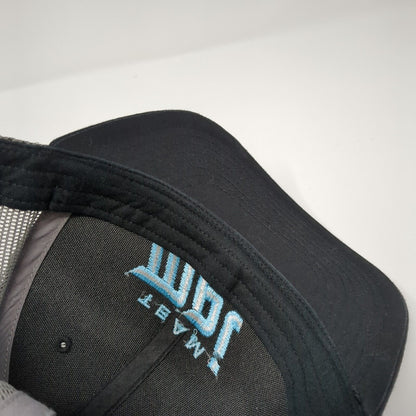 Team MPI Snapback Trucker Hat Black One Size Mesh Back Richardson