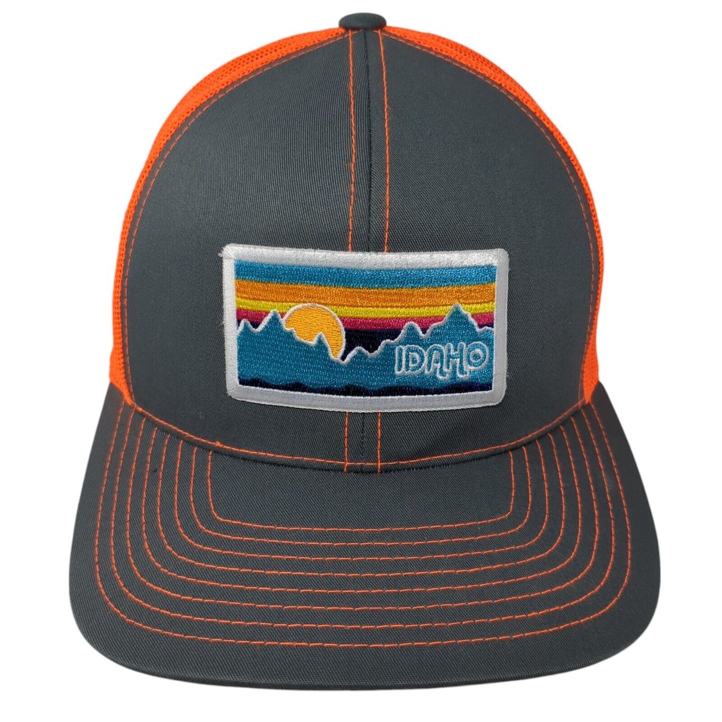 Idaho Patch Snapback Trucker Hat Multicolor One Size Pacific Headwear