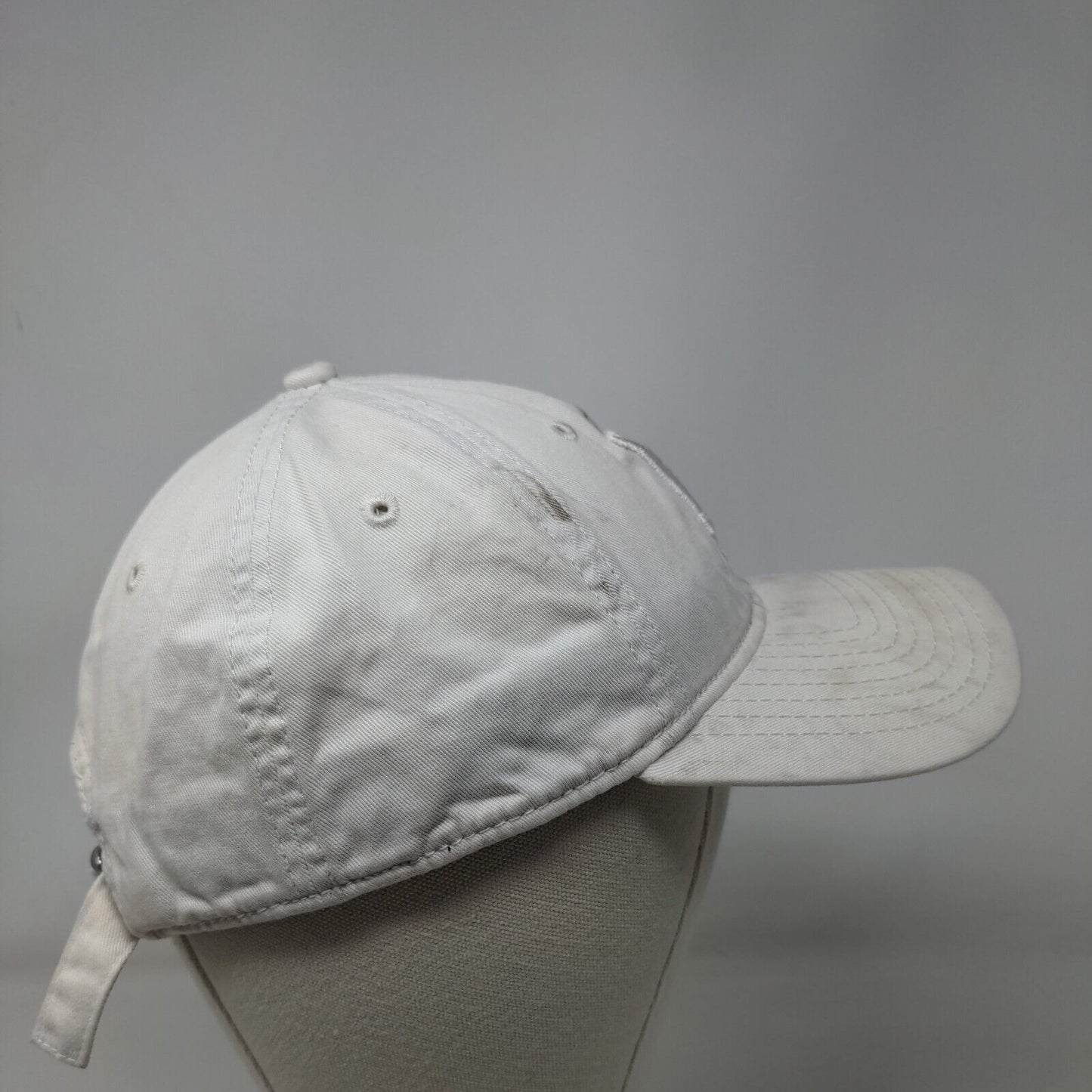 LA Dodgers Slideback Hat White Distressed New Era 9Twenty Emkbroidered Logo MLB