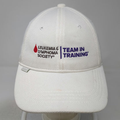 Lupo Baseball Cap White One Size Team in Training Leukemia Lymphoma Society Hat