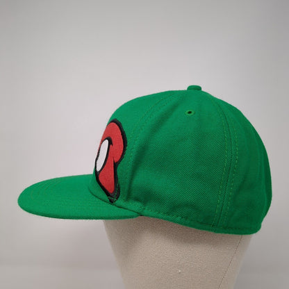 Teenage Mutant Ninja Turtles Raphael Fitted Hat Green S/M Nickelodeon