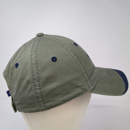 Hotshot Hilton Head SC Baseball Cap Green Blue One Size Strapback Cotton Hat