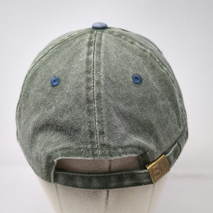 South Athletics Gulf Breeze Zoo Florida Green Blue One Size Baseball Cap Hat