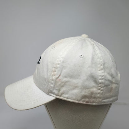 Nike Baseball Cap White Slideback Cotton Embroidered Swoosh Logo Adjustable Hat