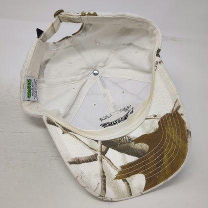 Graffiti Montana Canvas Wagon Hat Baseball Cap White Brown OSFM Realtree Camo