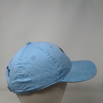 Palm Tree Strapback Hat Blue OSFM Embroidered 6 Panel Ron Jon Surf Shop