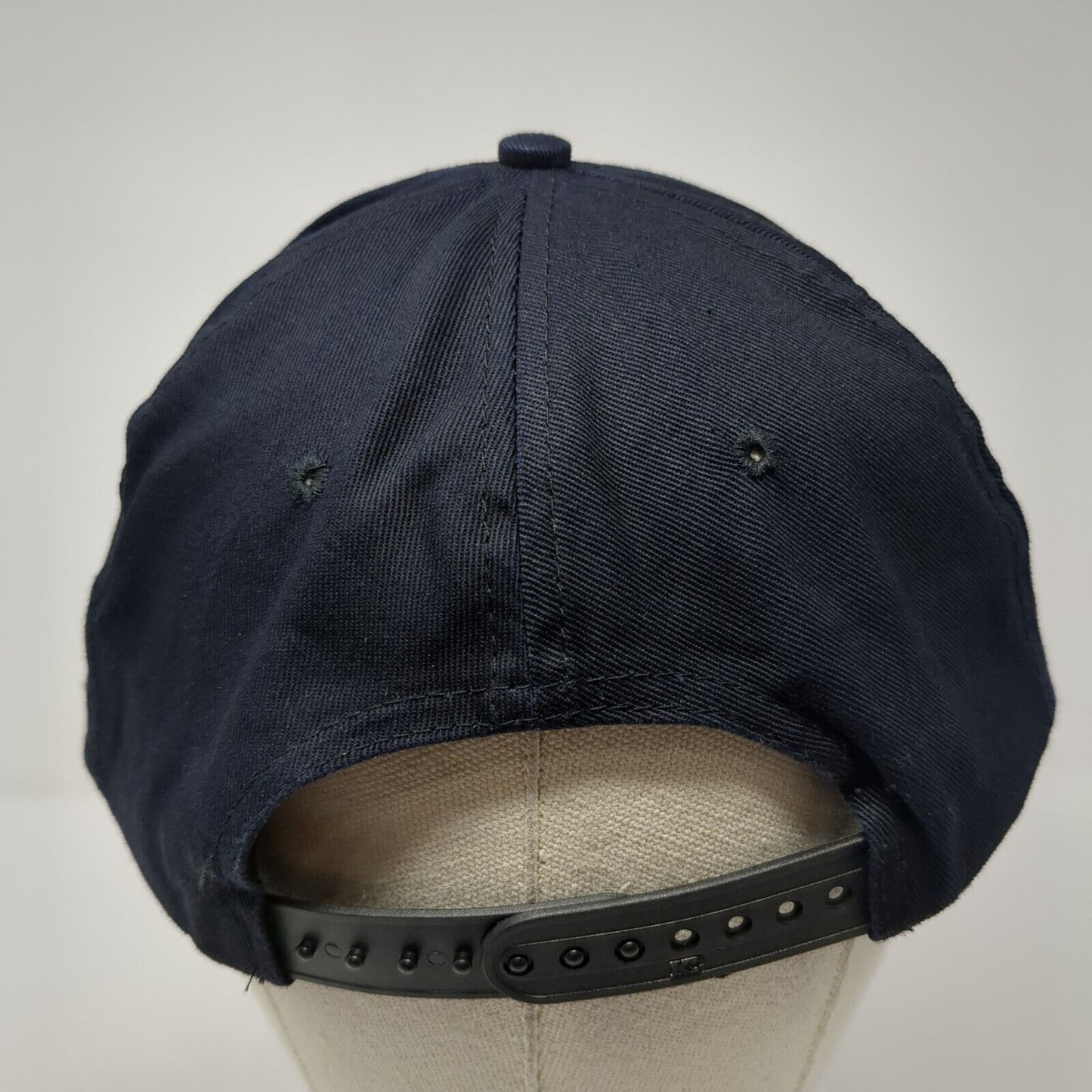 Set Rite Snapback Hat Blue One Size Adjustable Embroidered KC 6 Panel