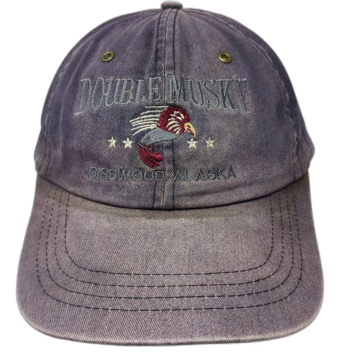 Ouray Sportswear Baseball Cap Blue One Size Double Musky Girdwood Alaska Hat