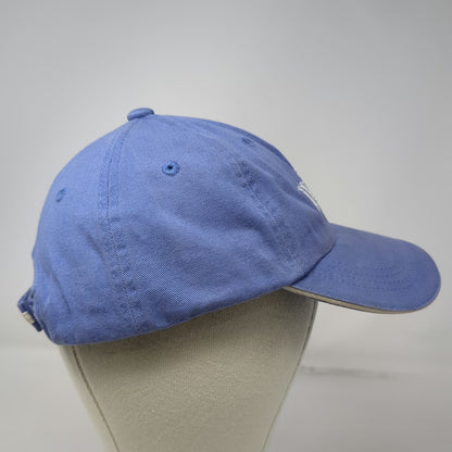 Port Authority Baseball Cap Blue One Size Strapback WonPad Horse Logo Hat Cotton