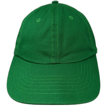 Dalix Baseball Cap Green One Size Slideback Blank Cotton Unstructured Dad Hat