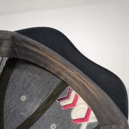 T-Meridian Snapback Mesh Back Trucker Hat Gray One Size Port Authority