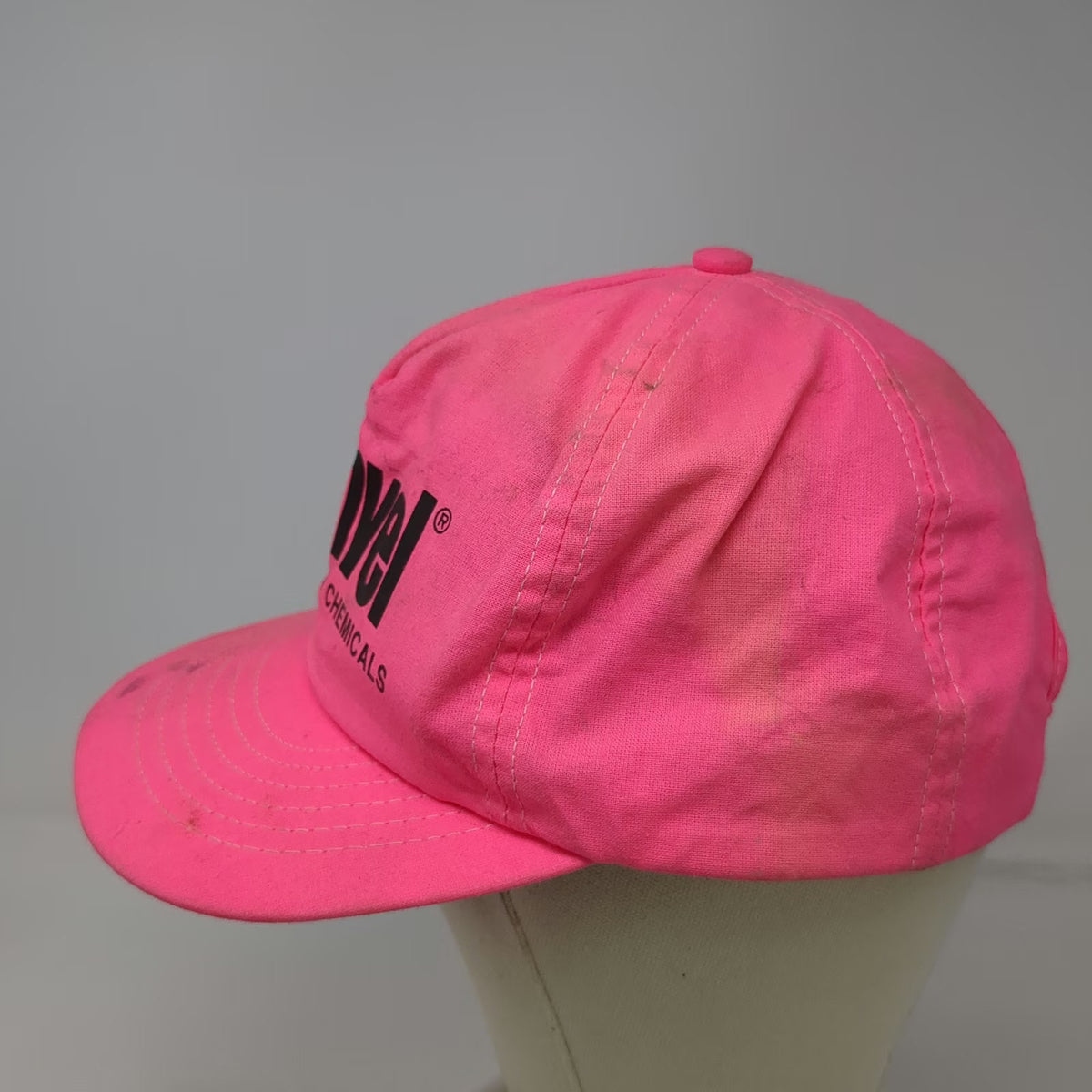 Snapback Hat 5 Panel Pink One Size Banvel Quincy Farm Chemicals Herbicide Agri