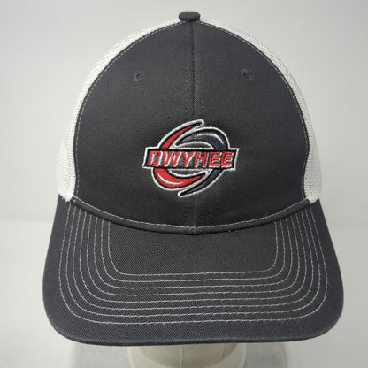 Owyhee Snapback Mesh Back Trucker Hat Gray One Size Port Authority