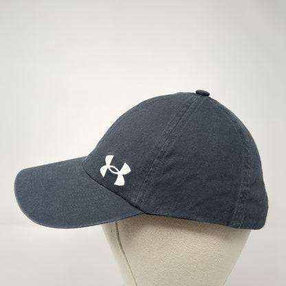 Under Armour Women's Slideback Hat Gray One Size Adjustable Embroidered