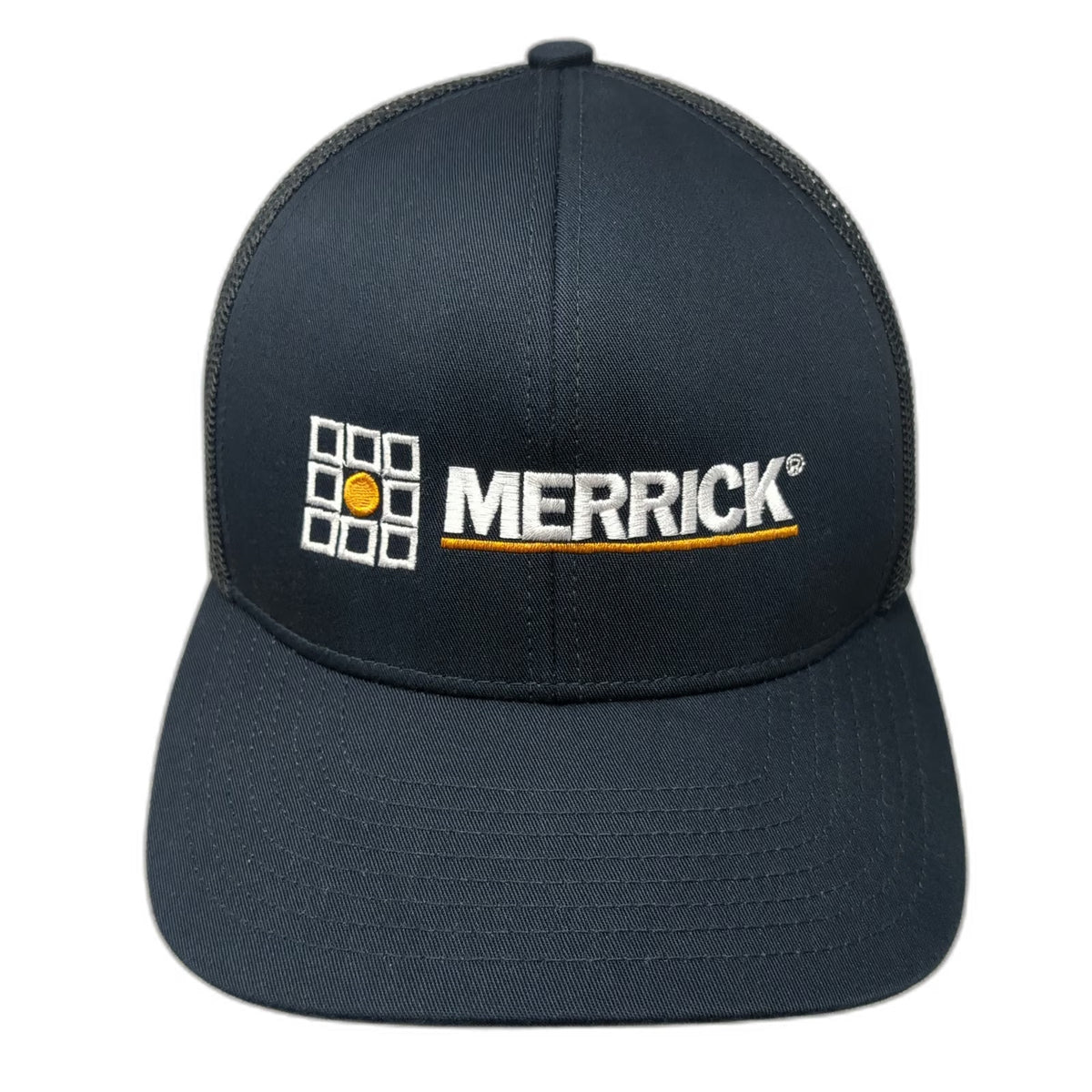 Pacific Headwear Trucker Hat Blue One Size Merrick Mesh Back Snapback hat