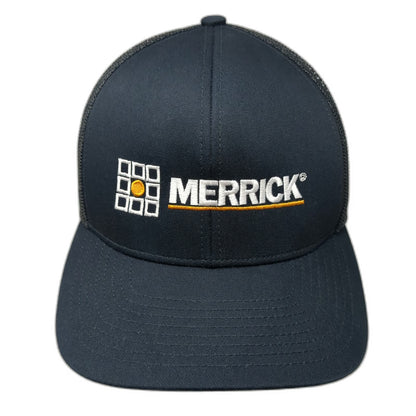 Pacific Headwear Trucker Hat Blue One Size Merrick Mesh Back Snapback hat