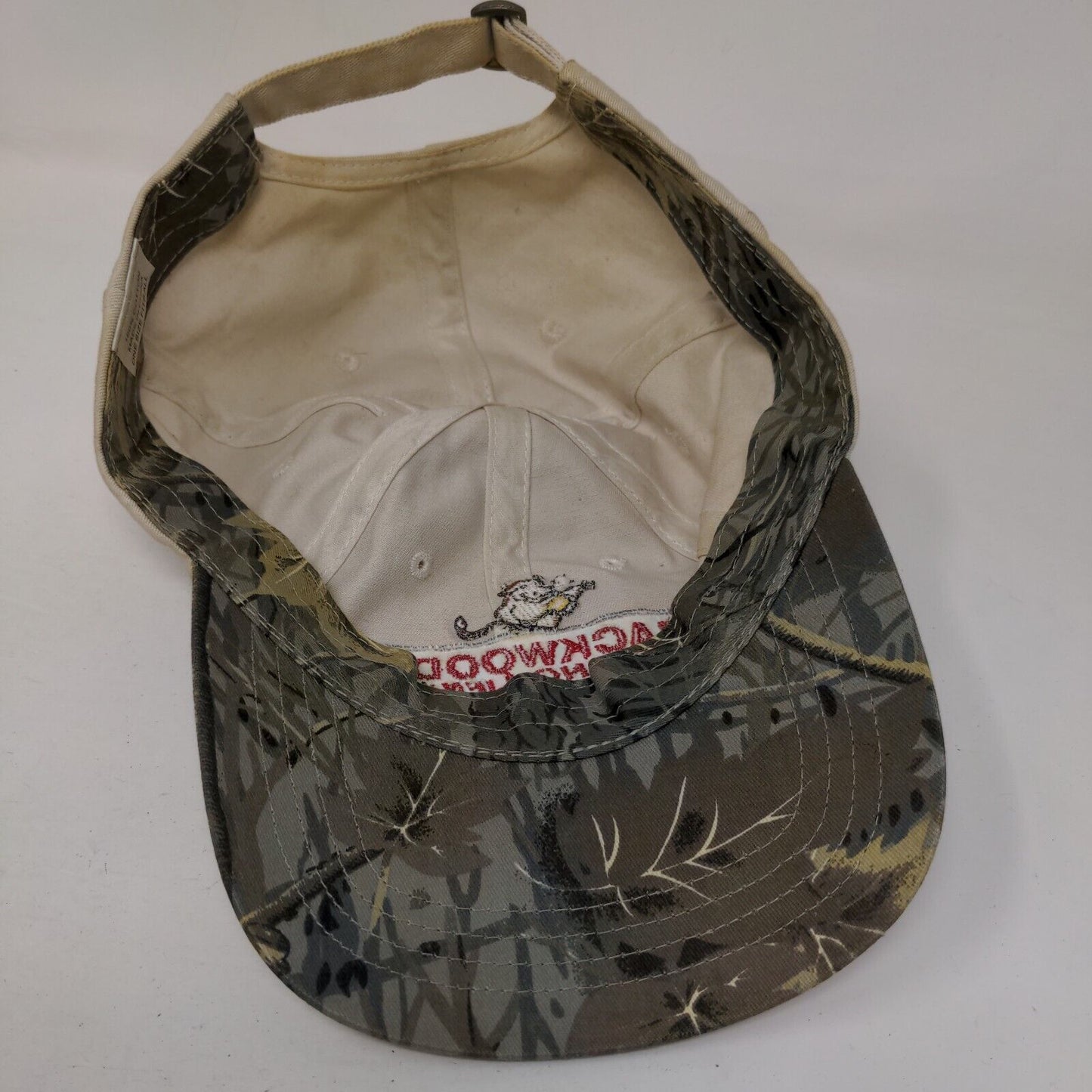 Backwoods Long Life Aluminum Water Troughs Slideback Hat Tan OSFA 6 Panel