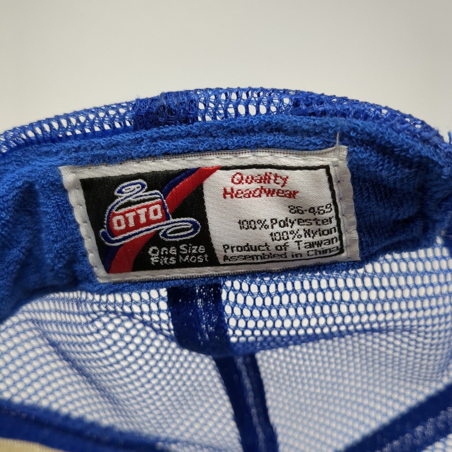 Bulloch Brothers Engineering Inc. Snapback Trucker Hat Blue OS Mesh Back Rope