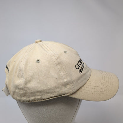 Global Rescue Strapback Hat Tan One Size Adjustable Outdoor Buck's Bags