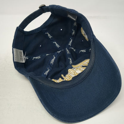Titleist Baseball Cap Blue One Size PGA 2006 Pro-Officer Gold Embroidery Hat