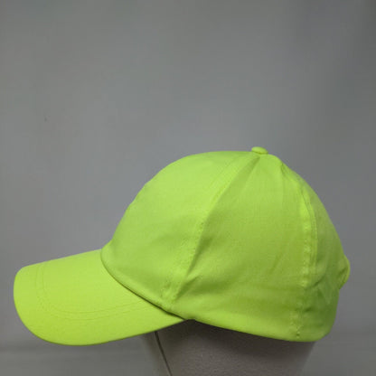 Unbranded Strapback Hat Green One Size Adjustable Lightweight 6 Panel Blank