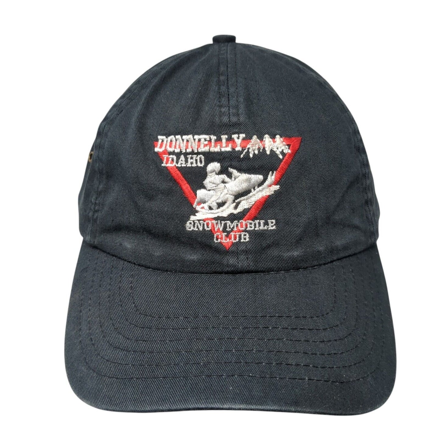Donnelly Idaho Snowmobile Club Slideback Hat Blue One Size Adjustable