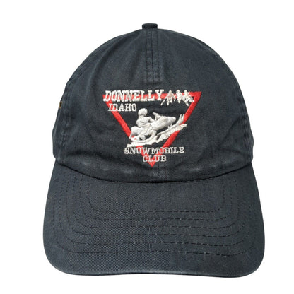 Donnelly Idaho Snowmobile Club Slideback Hat Blue One Size Adjustable