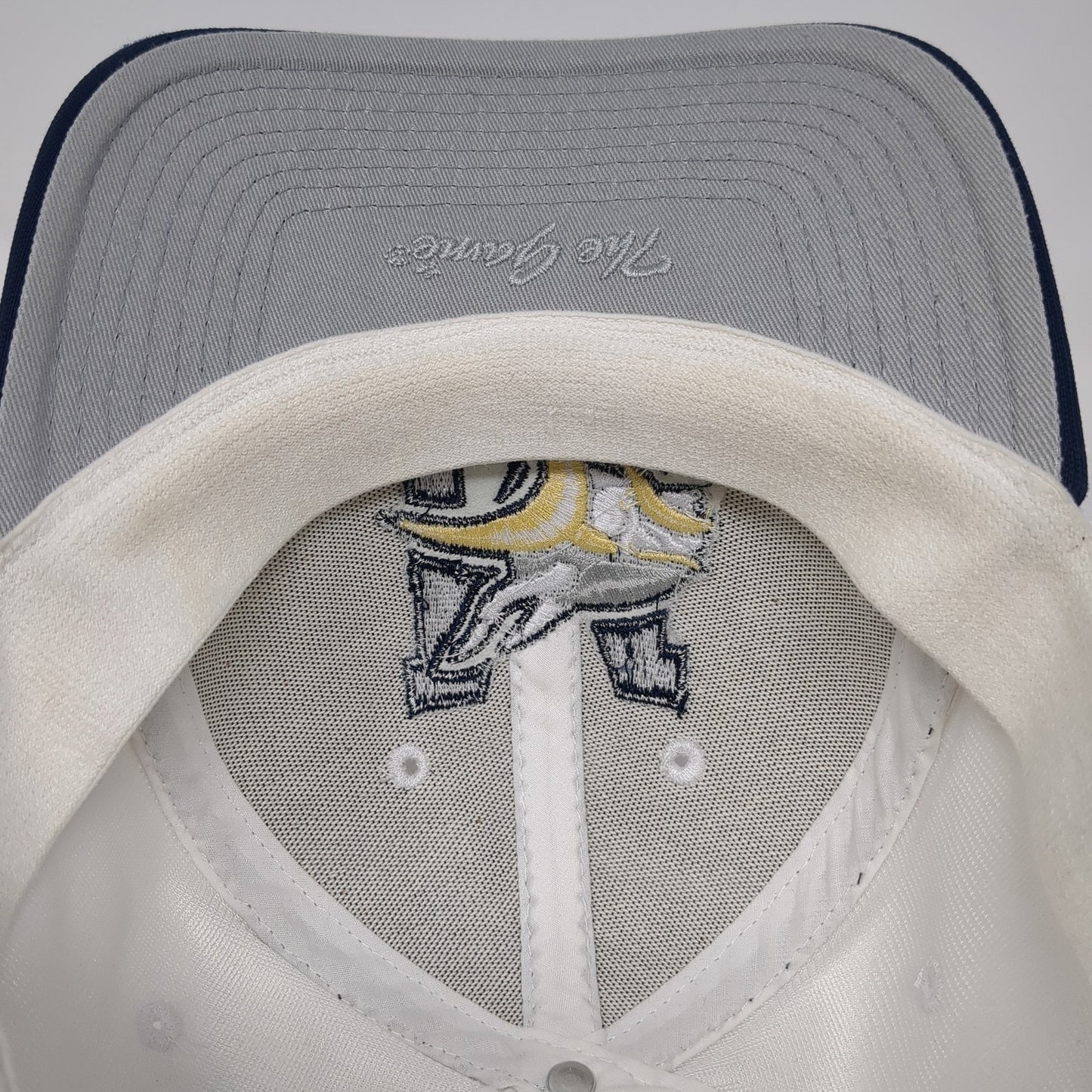 The Game Pro Fitted Hat Multicolor XL Embroidered Logo A-Flex Colorblock
