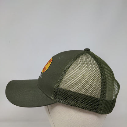 Bass Pro Shops Club Snapback Trucker Hat Green One Size Mesh Back 6 Panel