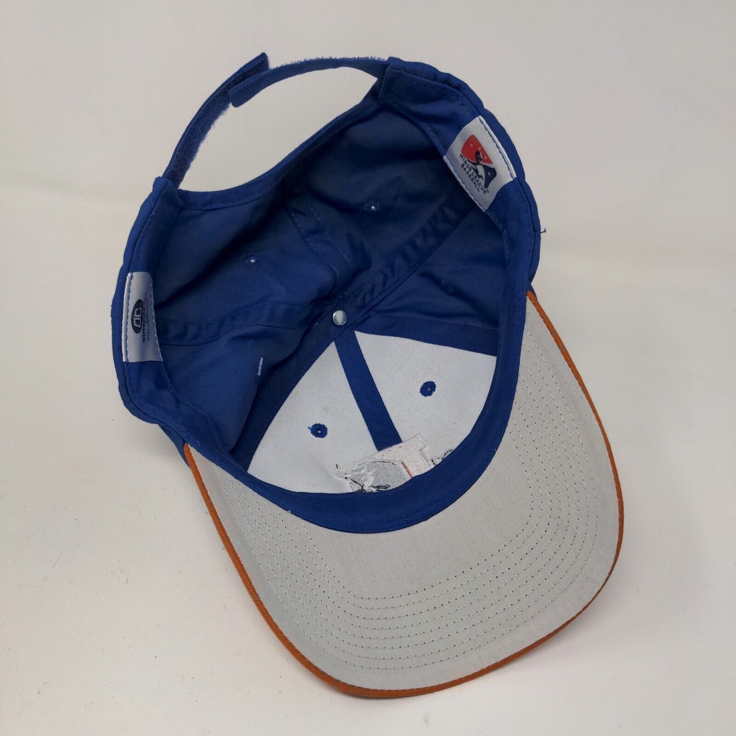 Outdoor Cap Men's Strapback Hat Blue Brown Size S/M Durham Bulls Embroidered