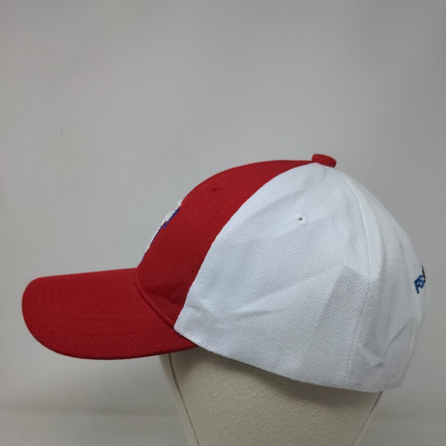 Texas Rangers Progressive 30/30 Club Strapback Hat Red OSFM Embroidered