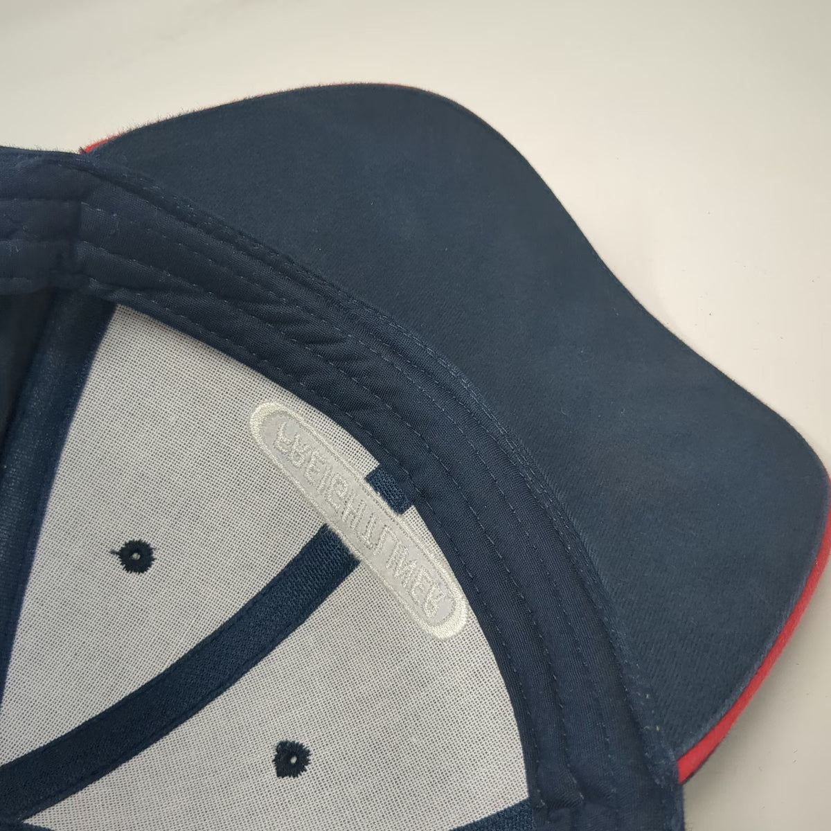 K-Products Baseball Cap Blue Red White One Size Freightliner Flag Strapback Hat