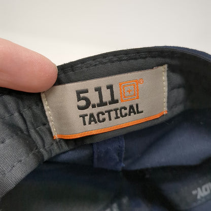 5.11 Tactical Cintas Logo Blue Baseball Cap One Size Strapback Embroidered Hat