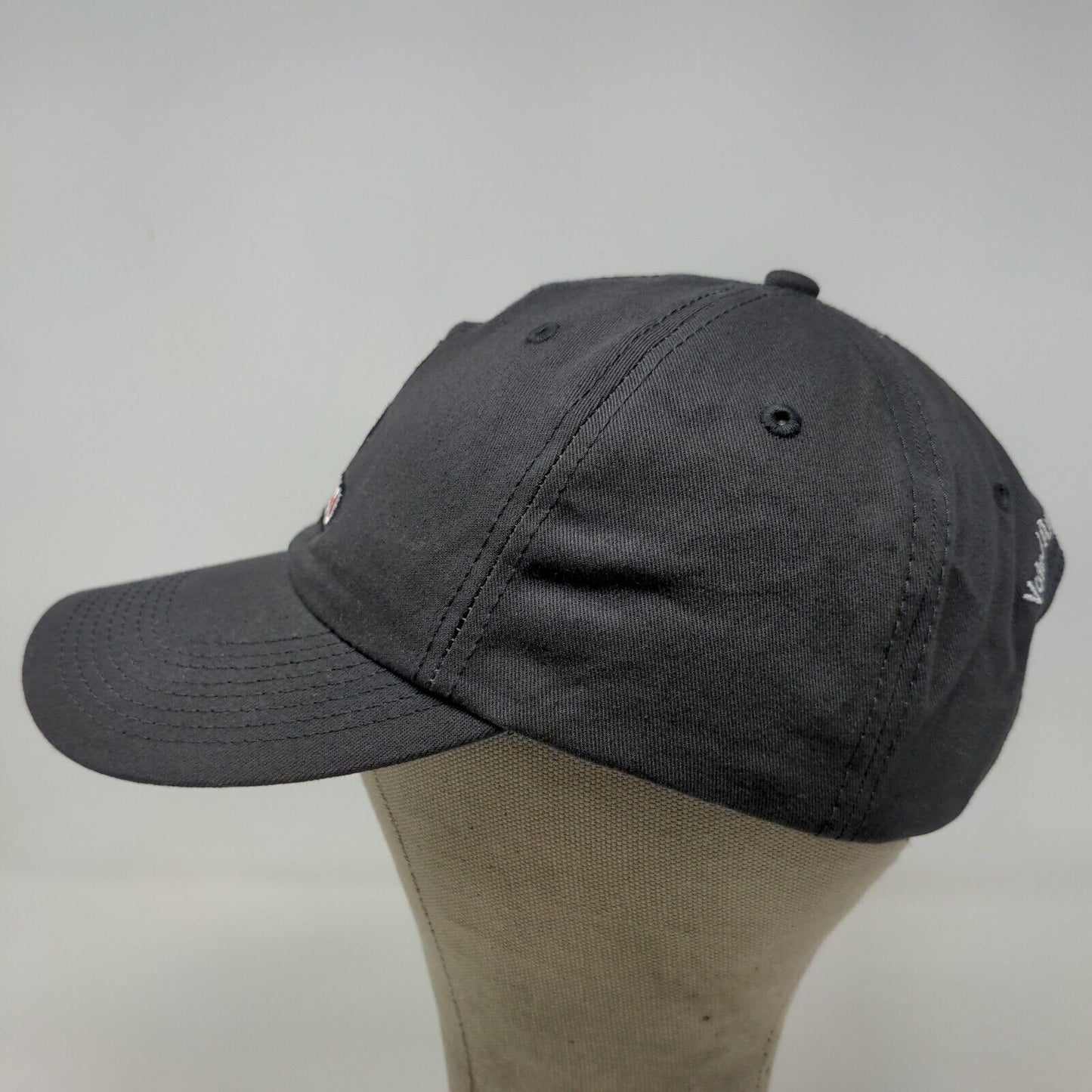 Penn Station Men's Strapback Hat Gray OSFA Embroidered Employee Uniform Logo