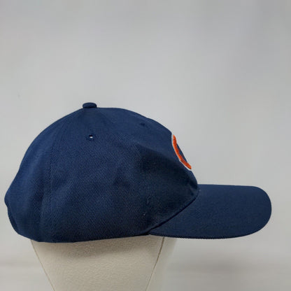 Tomorrow Men's Strapback Hat Blue OSFA Embroidered Chicago Bears Logo Polyester