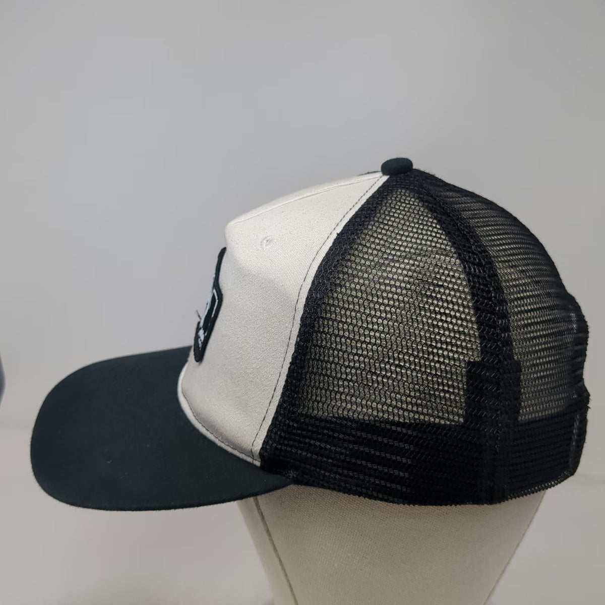 Lurking Class Trucker Hat Black One Size Skull Reaper Mesh Barbed Wire Tape