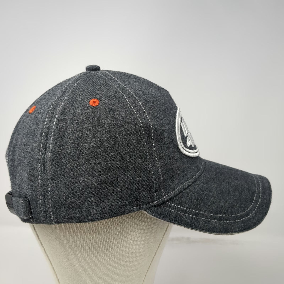 Land Rover 5 Panel Gray Hat One Size Slideback Side Graphic Icons Logo Patch