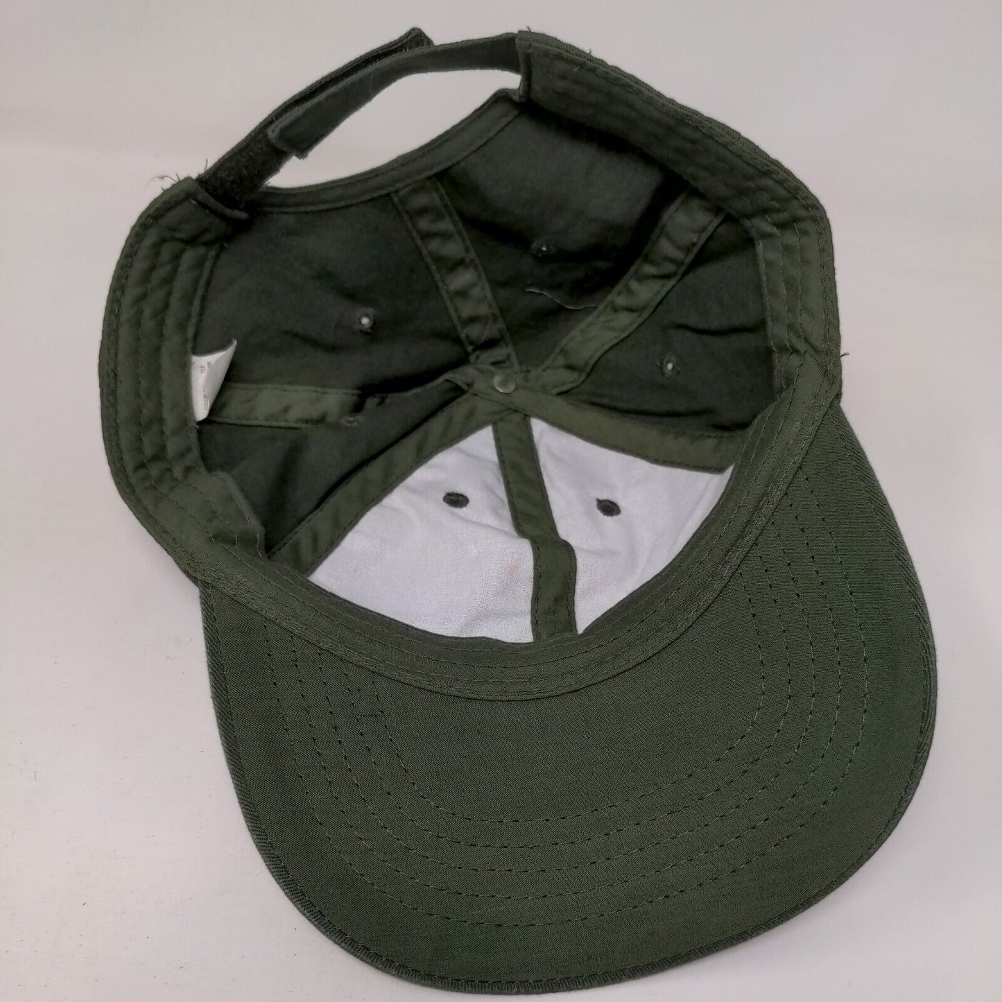 Unbranded Strapback Hat Green Sea Turtle OSFM Solid Blank 6 Panel